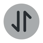 Arrange Circle SVG Icon
